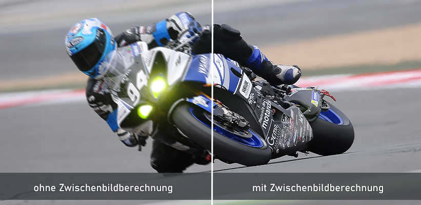 Samsung The Freestyle LSP3 2023 Zwischenbildberechnung Test