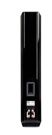 ELAC Vela FS 408 Hochglanz Schwarz - Standlautsprecher / Stückpreis