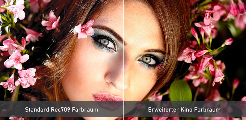 BenQ TK860 Farbraum Analyse