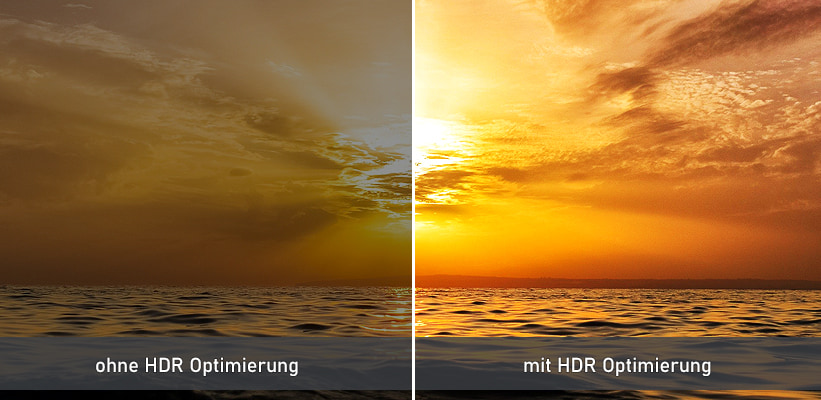 Sony XW7000ES Schwarz HDR Kontrast Optimierung Test