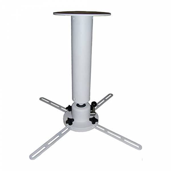 DELUXX Deckenhalter Profi-Line 30 cm weiss