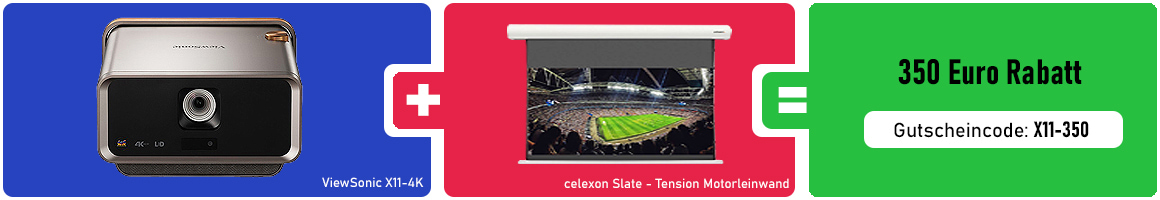 ViewSonic X11-4K Summer Deals 2023 Aktion