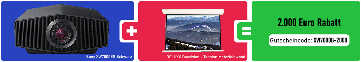 Sony XW7000ES Schwarz Summer Deals Aktion 2023