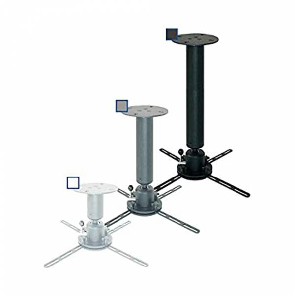 DELUXX Deckenhalter Profi-Line 30 cm weiss