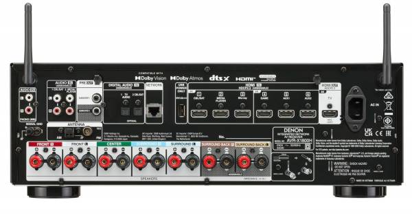 Denon AVR-X1800H - 7.2 AV-Receiver