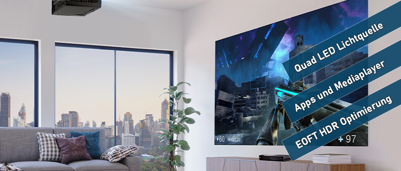 ViewSonic X2-4K Beamer Installation