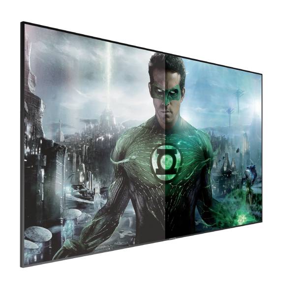celexon CLR UST Kontrastleinwand 244 x 137cm - 110" SlimLine Rahmenleinwand