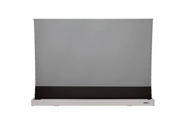 celexon CLR HomeCinema UST elektrische Boden-Leinwand 120, 265 x 149cm - weiß