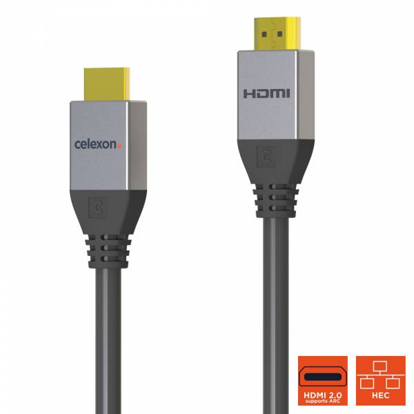 celexon aktives HDMI Kabel mit Ethernet - 2.0a/b 4K 10,0m - Professional Line