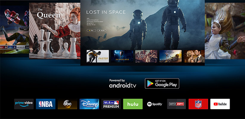 BenQ TK850i Streaming App Auswahl