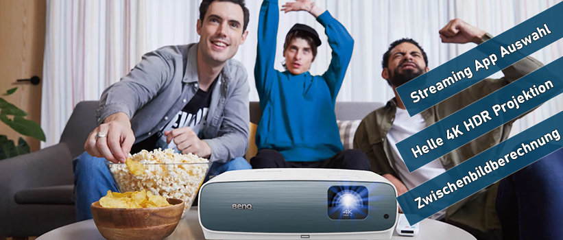 BenQ TK850i Beamer Heimkino Installation