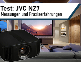 8K HDR Beamer Test JVC NZ8