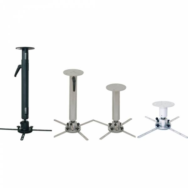 DELUXX Deckenhalter Profi-Line 30 cm weiss