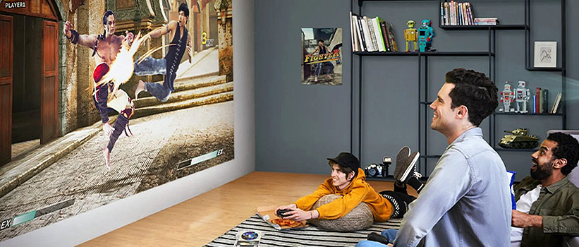 BenQ W2710 Gaming Beamer Performance