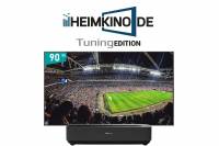 Hisense 90L5HD - 4K HDR Laser TV Beamer mit 90" Fresnel Leinwand | HEIMKINO.DE Tuning Edition