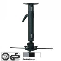 DELUXX Deckenhalter Profi-Line 40-70 cm schwarz