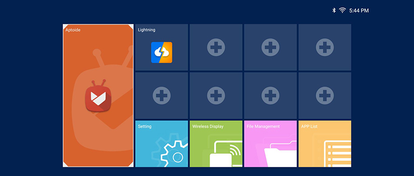 Acer H6805BDa Streaming App Auswahl