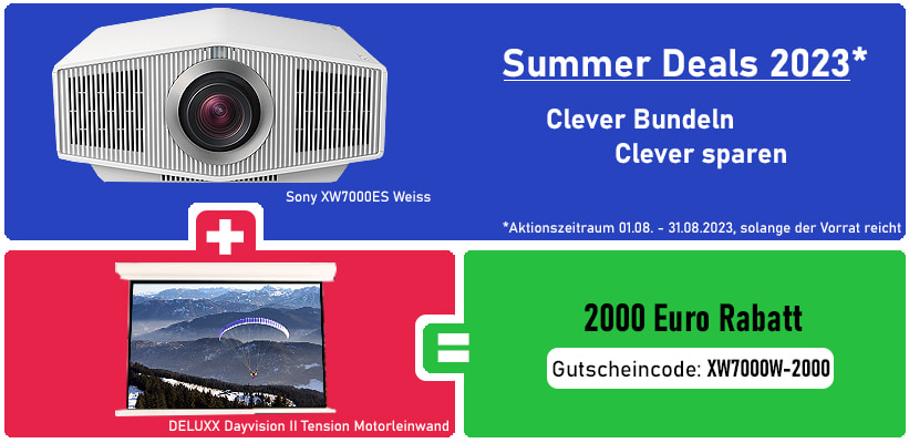 Sony XW7000ES Weiss Summer Deals 2023 Aktion