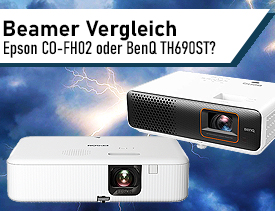 Full HD Beamer Vergleich Epson CO-FH02 oder BenQ TH690ST